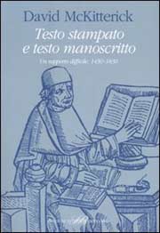 Testo stampato e testo manoscritto