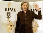 Bob Geldof - portavoce Live8