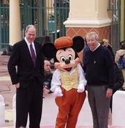 Michael Eisner e Roy Disney