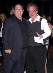 Harvey Weinstein e Quentin Tarantino