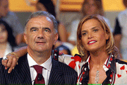 Gene Gnocchi e Simona Ventura