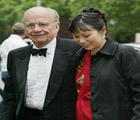 Rupert Murdoch e Wendy Deng