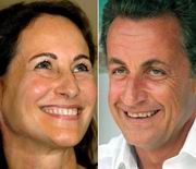 Ségolène Royal e Nicolas Sarkoxy