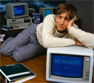 Bil Gates ai suoi esordi in Microsoft