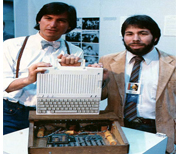 Steve Wozniak e Steve Jobs