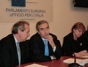 Mario Valducci, Maurizio Gasparri e Linda Lanzillotta