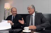 Maurice Levy e Stéphane Richard