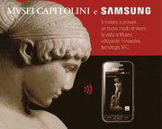 Musei Capitolini e NFC di Samsung