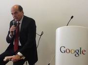 Pierluigi Bersani nella sede di Google Italy