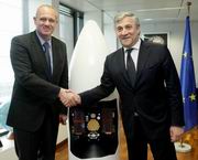Antonio Tajani e Jean Yves Le Gall