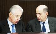 Mario Monti e Corrado Passera