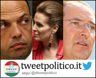 Tweetpolitico.it e le primarie del PDL - Angelino Alfano, Daniela Santanchè e Giancarlo Galan