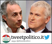 Tweepolitico.it: Marco Travaglio e Maurizio Belpietro