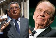 Carlo De Benedetti e Rupert Murdoch