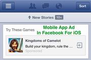 Facebok mobile ads