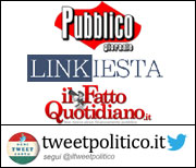 Tweetpolitico.it: Il Fatto Quotidiano, Pubblico, Linkiesta