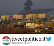 Tweetpolitico: Il conflitto di Gazai