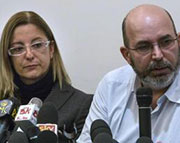 Roberta Lombardi e Vito Crimi