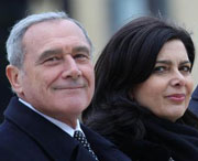 Pietro Grasso e Laura Boldrini