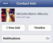 Facebook Voip