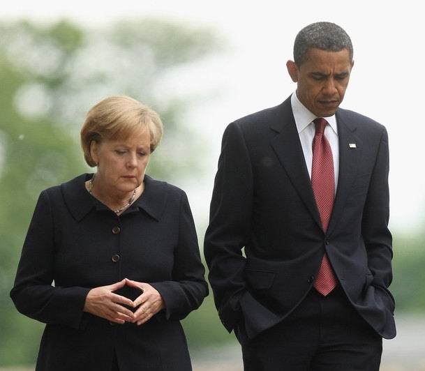 Angela Merkel - Barack Obama