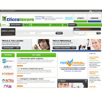 www.cliccalavoro.it