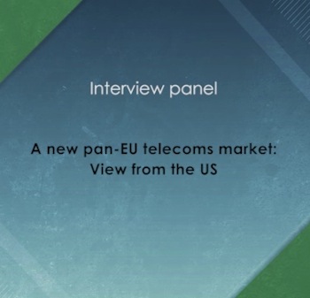 A new pan-EU telecoms market: View from the US (FT-ETNO Summit 2013)