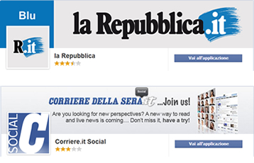 repubblica vs corriere