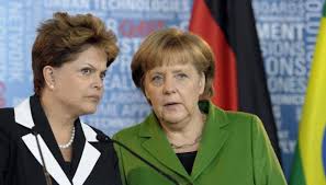 Angela Merkel e Dilma Rousseff