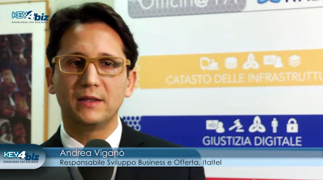 shot video intervista Andrea Vigano, Italtel