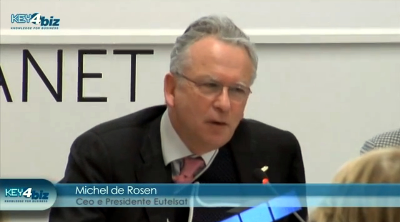 Eutelsat-Expo intervento di Michel de Rosen