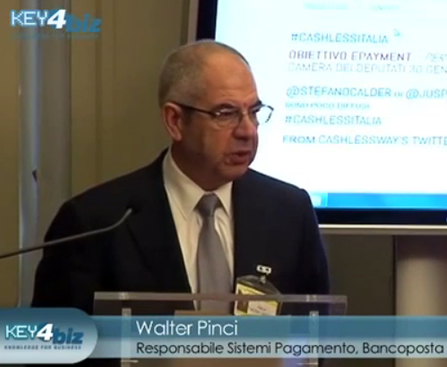 Cashlessitalia - Intervento Walter Pinci