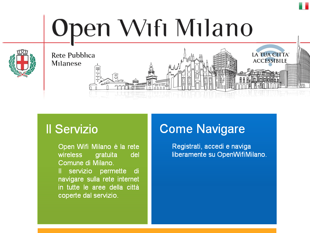 Open WiFi Milano