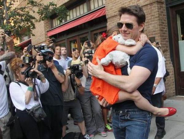 Tom Cruise e la figlia Suri