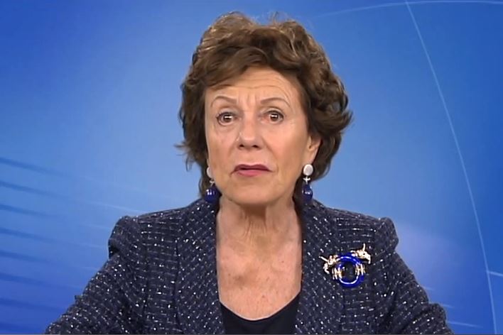 Neelie Kroes video shot