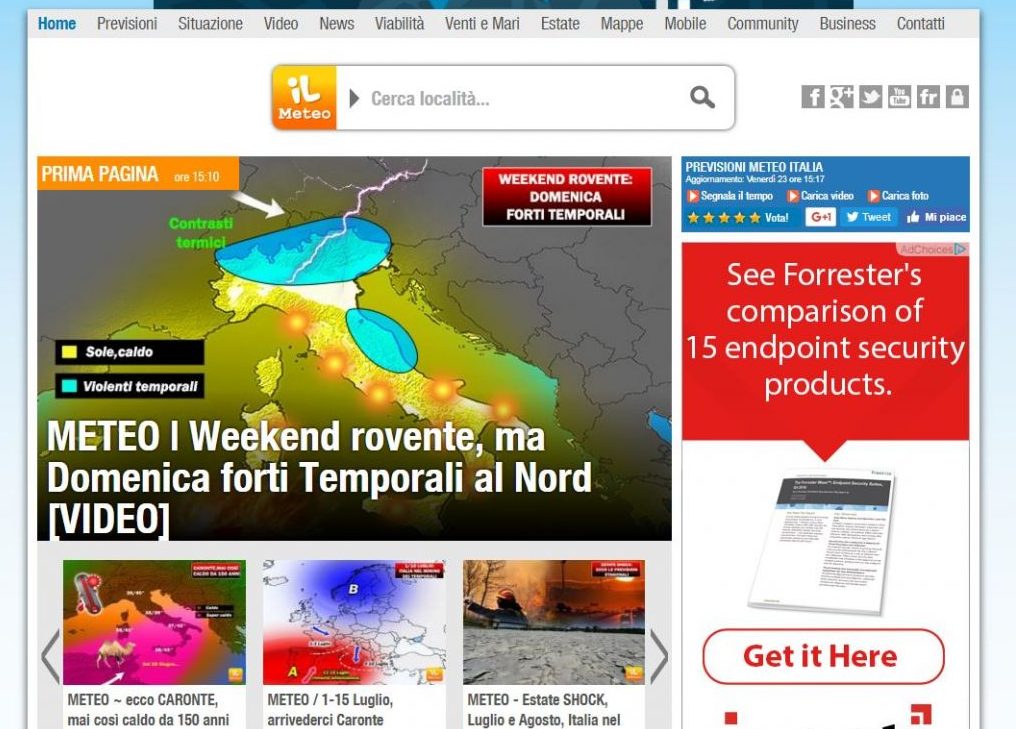 Ilmeteo ilMeteo Weather Aplicatii Android To connect with ilmeteo