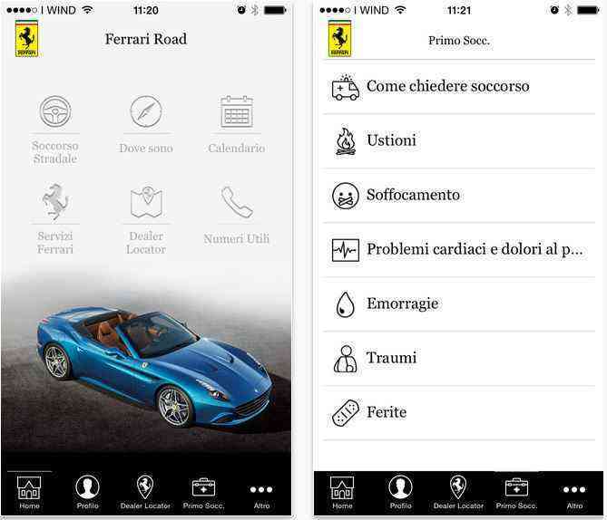 Ferrari Road App