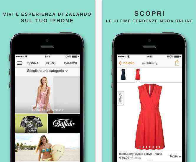 zalando app screenshot