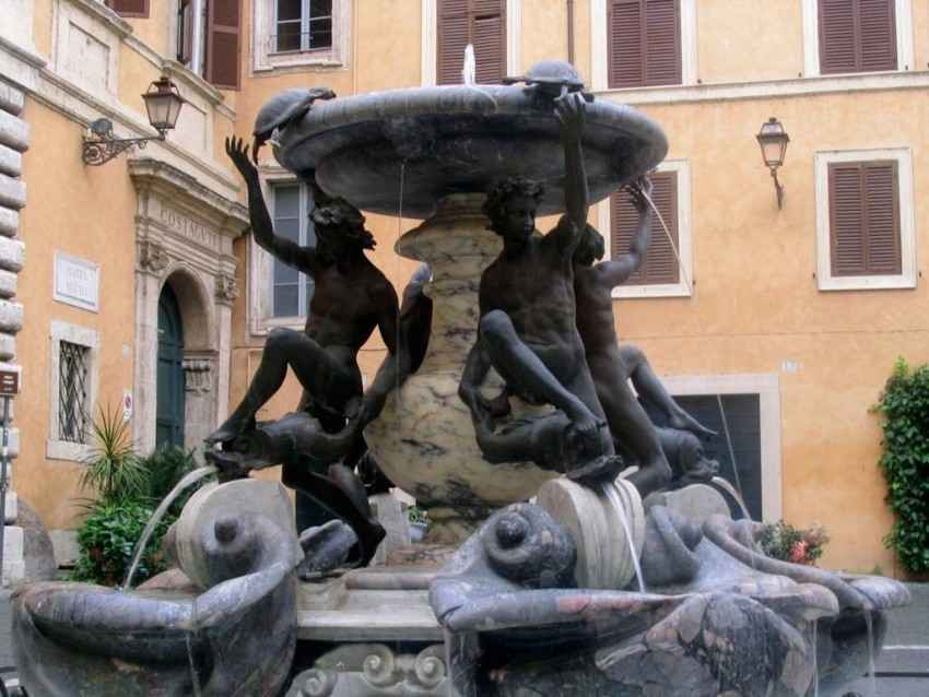 fontana tartarughe