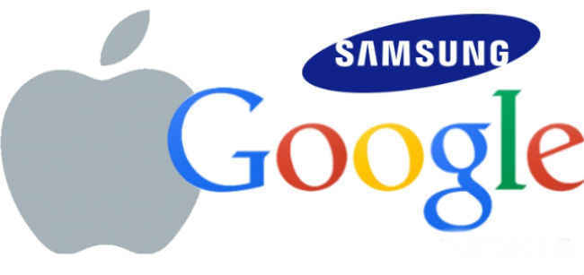 Apple, Google, Samsung