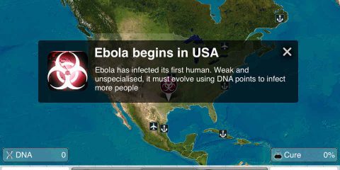 Boom di vendite per Plague Inc. a causa dell’Ebola