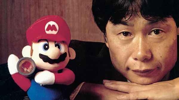 Shigeru Miyamoto e Super Mario