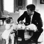 JFK e la figlia Caroline