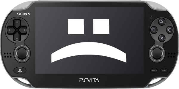 Sad PS Vita