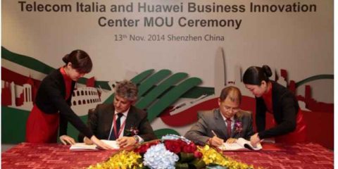 Telecom Italia e Huawei annunciano nuovo Business Innovation Center in Italia