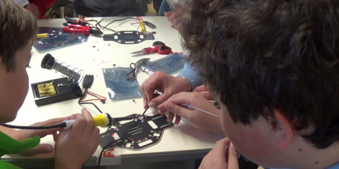 Making Drones. Formare con i droni: primo corso a Roma