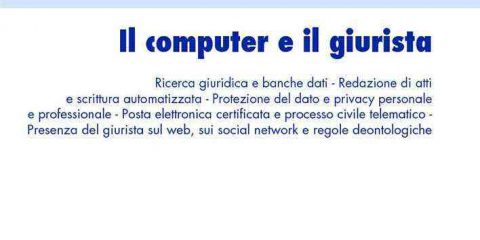 Il computer e il giurista