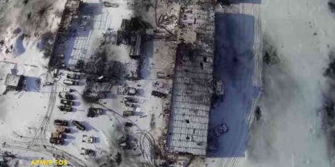 Conflitto in Ucraina, la verità raccontata da un drone (video)