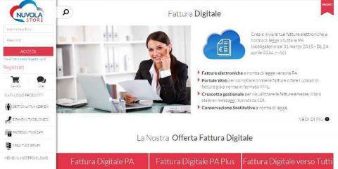 Telecom Italia: su Nuvola Store il servizio ‘Fattura digitale’ per professionisti e PMI