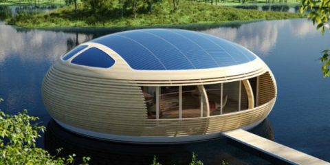Fotovoltaico: è italiana la prima casa galleggiante solare (Video)